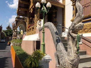 Wat Saen Muang Ma Luang (Wat Hua Khuang) ChiangMai Tajlandia